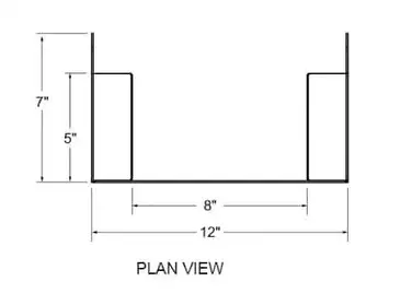 Glastender C-DWR-C Waste Chute