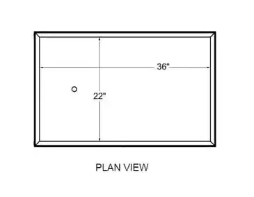 Glastender C-IB-38X24 Underbar Ice Bin/Cocktail Station, Pass-Thru