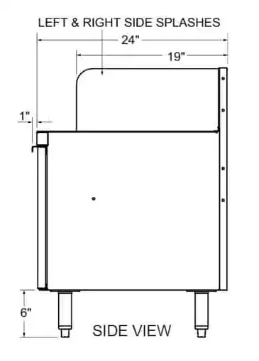 Glastender C-PCB-18 Work Center