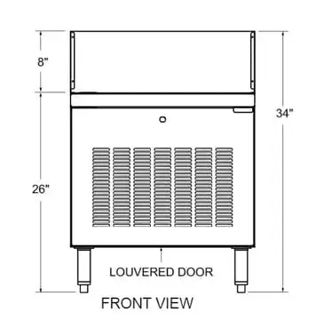 Glastender C-PCB-24-LD Work Center