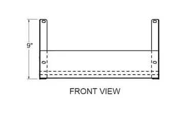 Glastender C-SR-13 Speed Rail / Rack