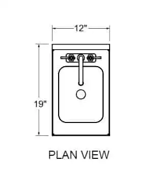 Glastender C-SWA-12 Underbar Sink Units