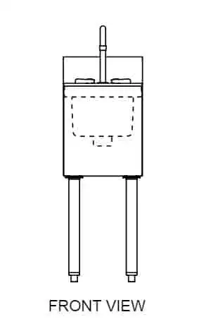 Glastender C-SWB-12 Underbar Sink Units