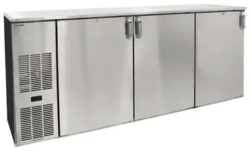 Glastender C1FB84 Back Bar Cabinet, Refrigerated