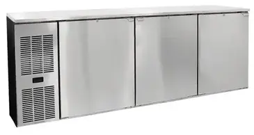 Glastender C1FL84 Back Bar Cabinet, Refrigerated