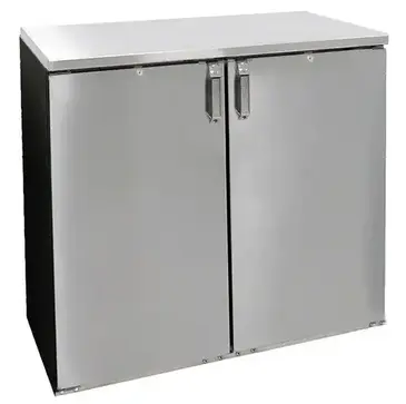 Glastender C1RL40 Back Bar Cabinet, Refrigerated