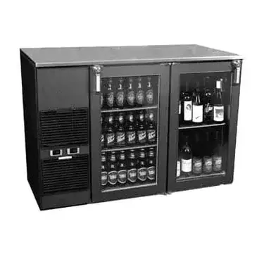 Glastender C2FB52 Back Bar Cabinet, Refrigerated