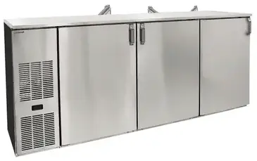 Glastender CP1FB84 Back Bar Cabinet, Refrigerated, Pass-Thru