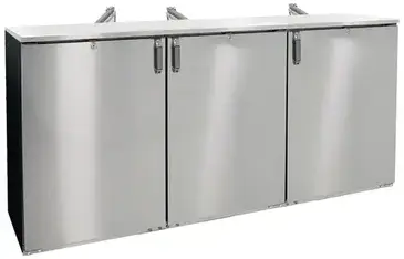 Glastender CP1RB72 Back Bar Cabinet, Refrigerated, Pass-Thru