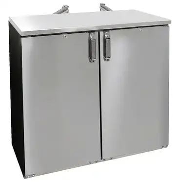 Glastender CP1RL40 Back Bar Cabinet, Refrigerated, Pass-Thru