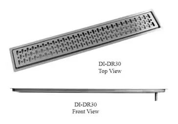 Glastender DI-DR36 Drip Tray Trough, Beverage