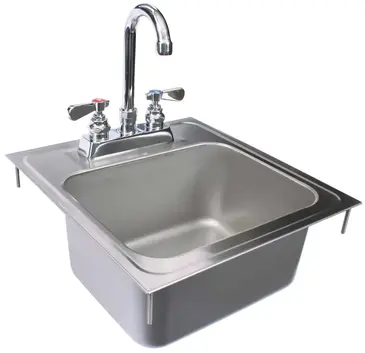 Glastender DI-HS14 Sink, Drop-In