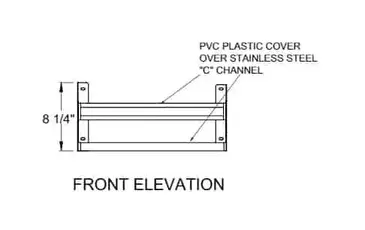 Glastender DSR-14 Speed Rail / Rack