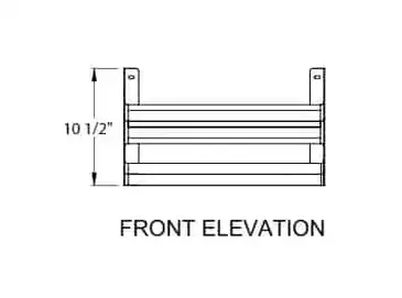 Glastender DSR-33 Speed Rail / Rack