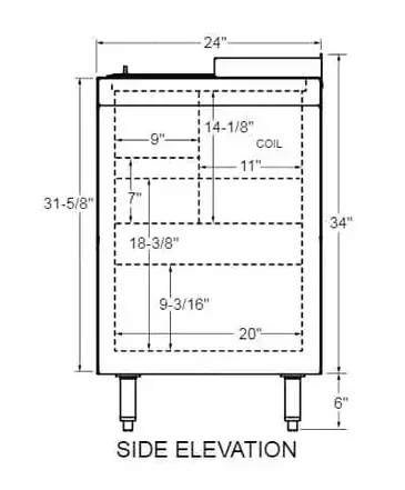 Glastender MF36-B Glass Froster