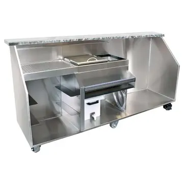 Glastender PBGR96-18 Portable Bar