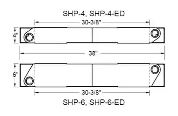 Glastender SHP-4-ED Underbar Add-On Unit