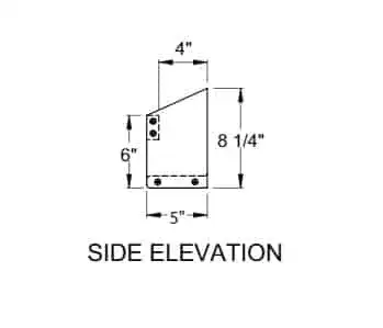 Glastender SSR-77 Speed Rail / Rack