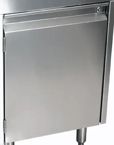 Glastender SWB-18-DW Underbar Waste Cabinet, Wet & Dry