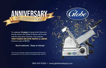 Globe G10 Food Slicer, Electric