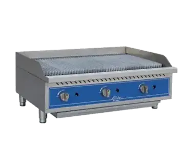 Globe GCB36G-RK Charbroiler, Gas, Countertop