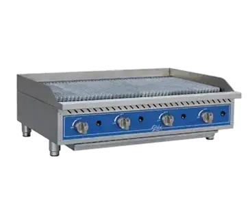 Globe GCB48G-CR Charbroiler, Gas, Countertop