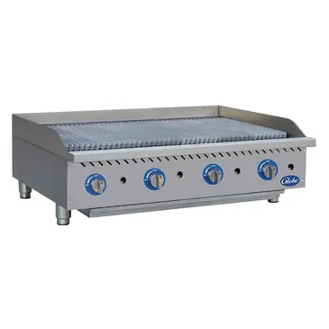 Globe GCB48G-CR Charbroiler, Gas, Countertop