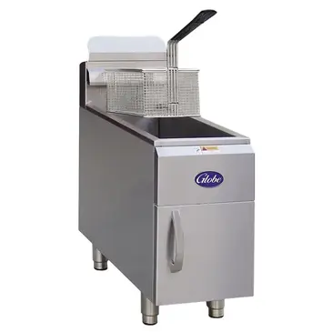 Globe GF15G Fryer, Gas, Countertop, Full Pot