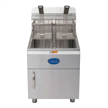 Globe GF30G Fryer, Gas, Countertop, Full Pot