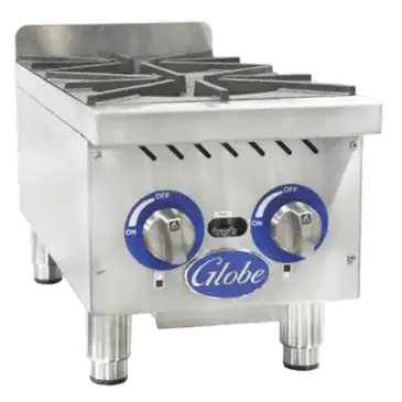 Globe GHP12G Hotplate, Countertop, Gas