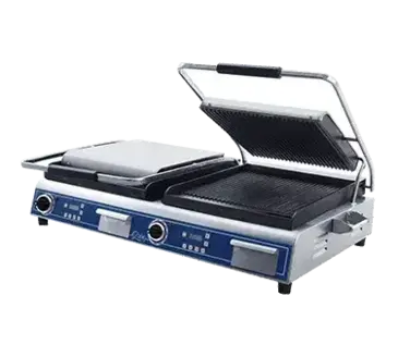 Globe GPGDUE14D Sandwich / Panini Grill