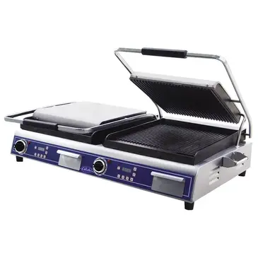 Globe GPGDUE14D Sandwich / Panini Grill