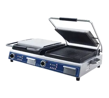 Globe GPGDUE14D Sandwich / Panini Grill