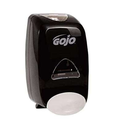 GO-JO INDUSTRIES, INC. Foam Soap Dispenser, 1,250 mL, Black, ABS Plastic, Gojo 5155-06