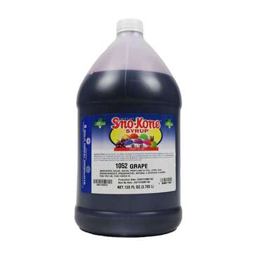 GOLD MEDAL Grape Snow Cone Syrup, 1 Gal, Ready to Use, Gold Medal 1052