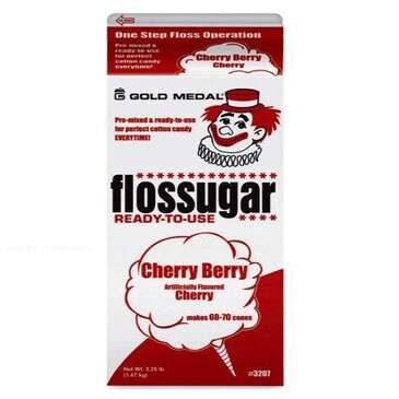 GOLD MEDAL Cherry Berry Floss Sugar, 1/2-Gal, Gold Medal 3207