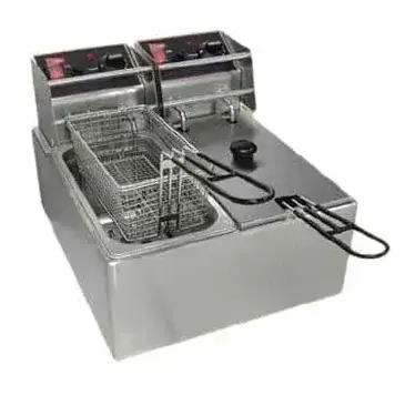 Grindmaster-Cecilware EL2X6 Fryer, Electric, Countertop, Split Pot