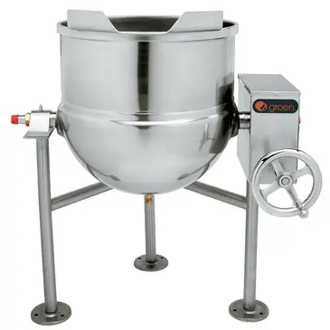 Groen DL-20 Kettle, Direct Steam, Tilting