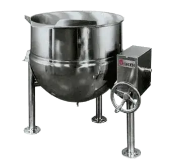 Groen DL-80 Kettle, Direct Steam, Tilting