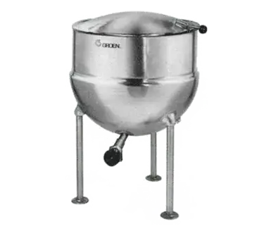 Groen FT-100 Kettle, Direct Steam, Stationary