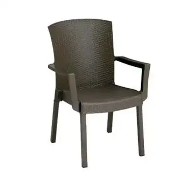 Grosfillex 45913037 Chair, Armchair, Stacking, Outdoor