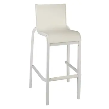 Grosfillex US030096 Bar Stool, Stacking, Outdoor