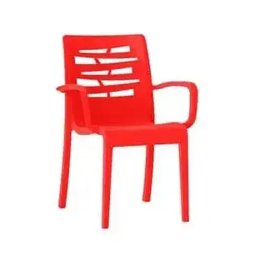 Grosfillex US118414 Chair, Armchair, Stacking, Outdoor