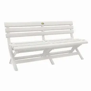Grosfillex US449004 Bench, Outdoor, Folding