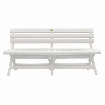 Grosfillex US449004 Bench, Outdoor, Folding