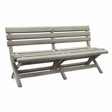 Grosfillex US449181 Bench, Outdoor, Folding