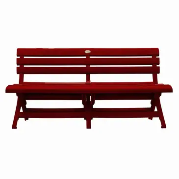 Grosfillex US449748 Bench, Outdoor, Folding