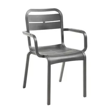 Grosfillex UT115002 Chair, Armchair, Stacking, Outdoor