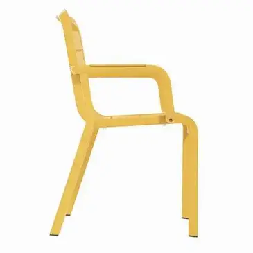 Grosfillex UT115737 Chair, Armchair, Stacking, Outdoor