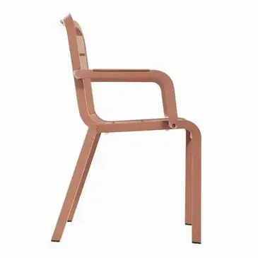 Grosfillex UT115814 Chair, Armchair, Stacking, Outdoor